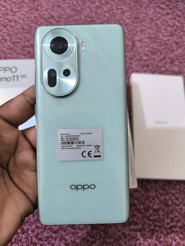 Oppo reno 11 5g 12/256gb Brand New Just Glass minor brake 1