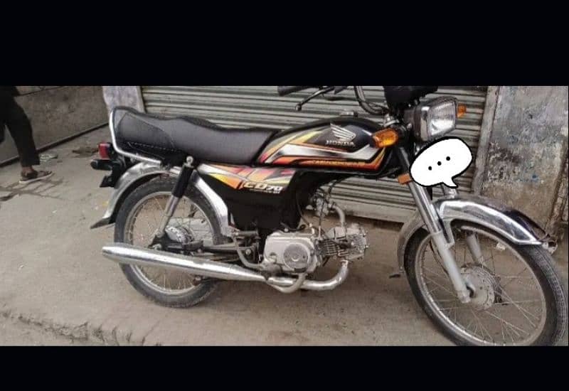 Honda CD70 2022 model black Genuine 2