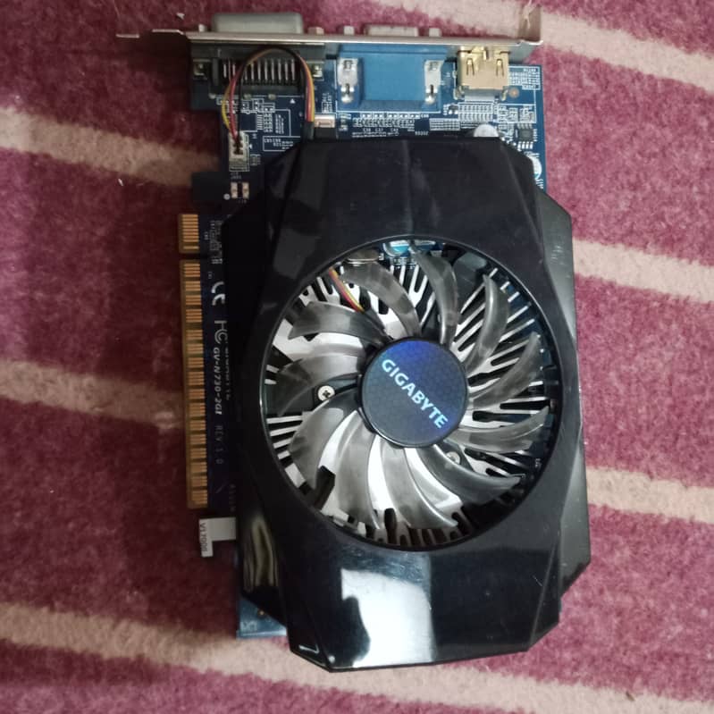 Gigabyte GT 730 2 GB Graphics Card DDR3 4