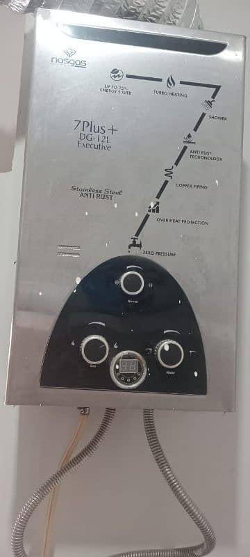 Nasgas Instant Gas Geyser 12L 1