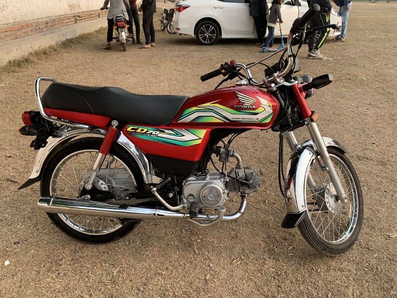 Honda CD 70 2023 For urgent sale 1