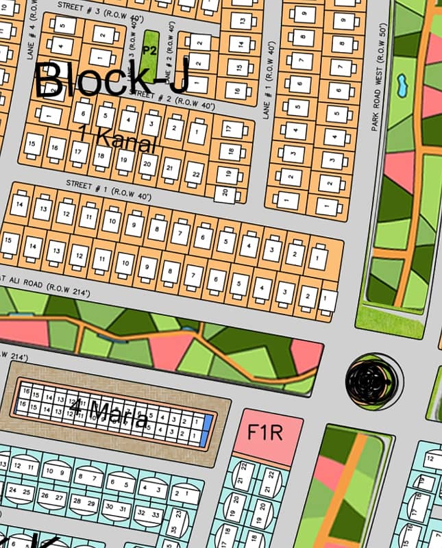 1 Kanal in Overseas East, Lane 1 , J Block 0