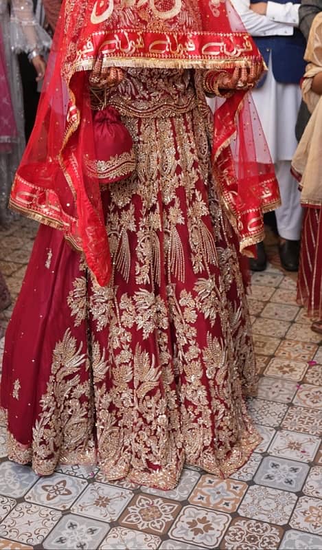 Barat and walima dress for sale 0