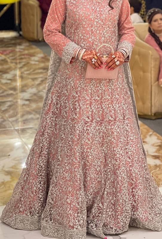 Barat and walima dress for sale 1