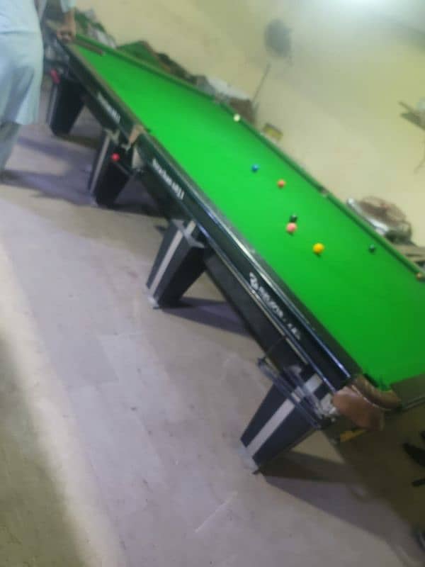 Steel Coshan border slate snooker 1