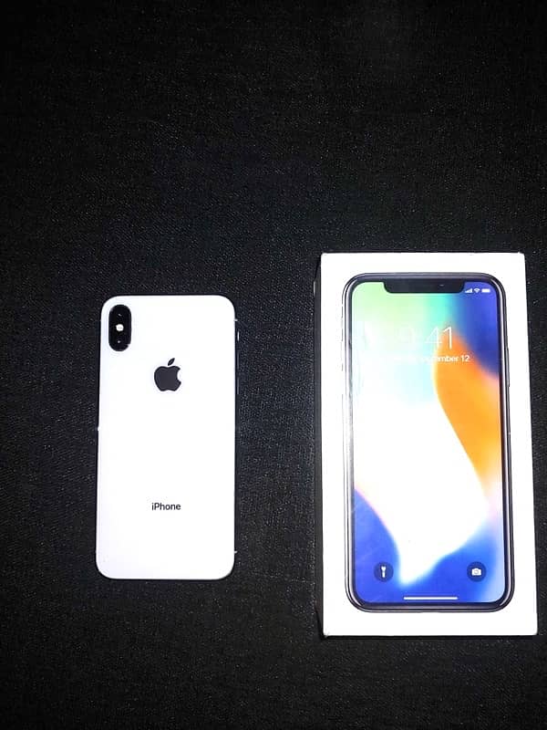 IPhone X pta approved with box 0