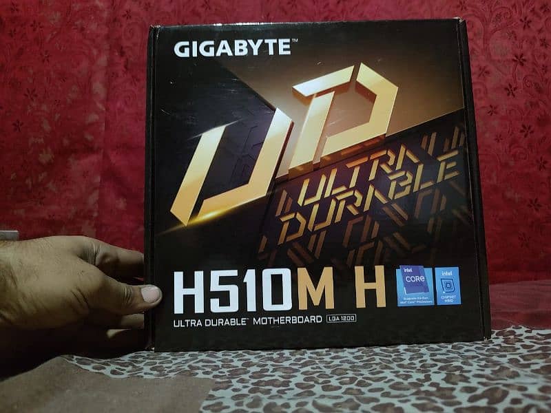 i5 10600k + gigabyte h510m + h410r cooler with box 2