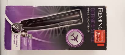 Remington hair straightener