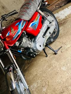 Honda cg 125 2024 zero meter condition