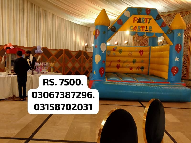 Jumping Castle|Kids| Rides |Bacha Party| Baby Toys|Birthday Decoratio 0