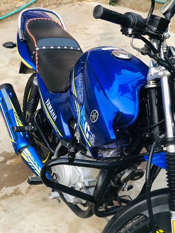 Yamaha YBR G Blu Beauty 1