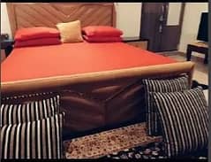 king size bed set / wooden double bed set /bed set with side tables