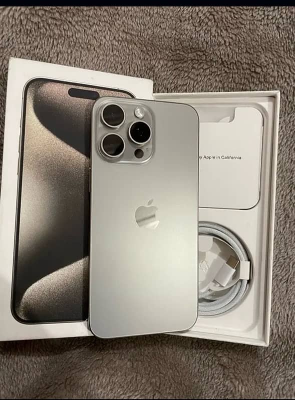 iphone 15 pro factory unlock with box 0