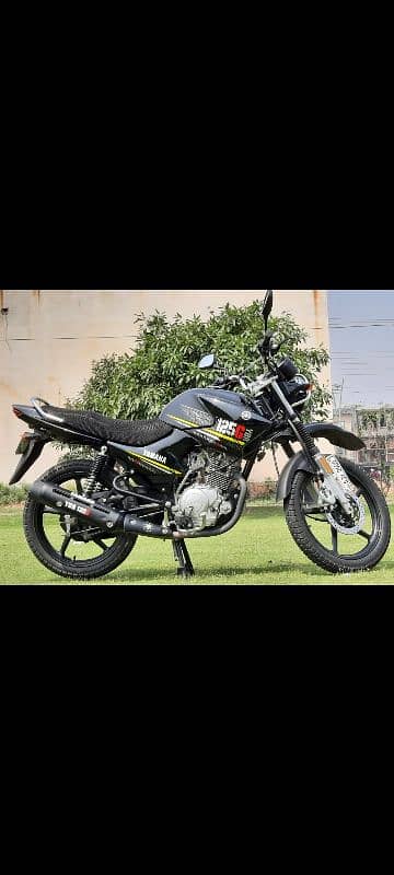 yamaha ybr 125G black colour 4