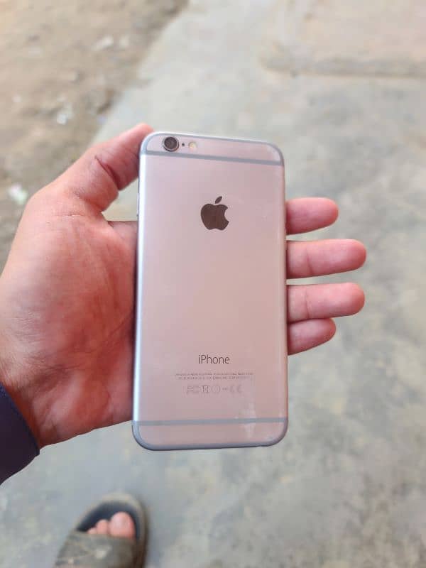 Iphone 6 non pta good condition 16gb btry health 83% no any fault 4