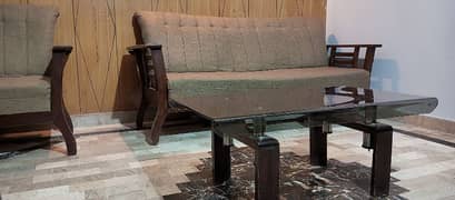 Table ITALIAN SOFA WOOD IMPORTED with koshans