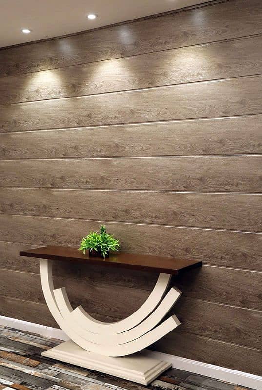 Wpc Pvc Wall panel. Wallpaper. Blinds. Pvc & wood floor. Ceiling. Frostpape 0