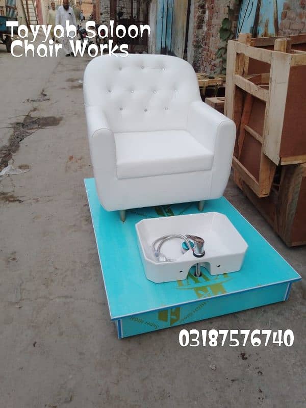 Saloon Chair/Barber Chair/Hair Wash Unit/Pedicure/Manicure/Salon Chair 7