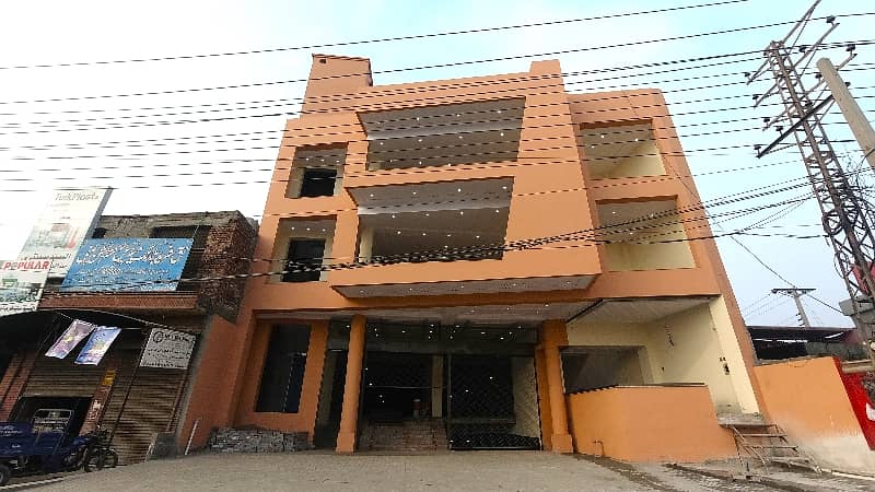 30 Marla commercial building men GT road manava Lahore nearby Bismillah society  Ek basement  3 floor  electrical lift  three face Peter  single phase metre  full complete building 0