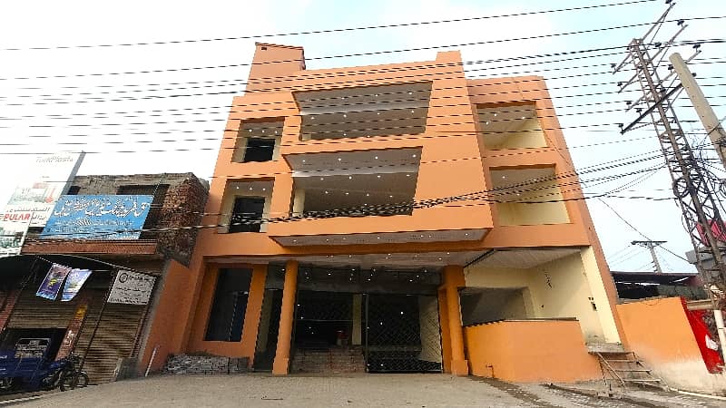 30 Marla commercial building men GT road manava Lahore nearby Bismillah society  Ek basement  3 floor  electrical lift  three face Peter  single phase metre  full complete building 4