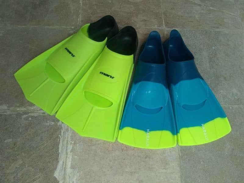 swimming fins sizes available 1 pair (RS 1200) 3