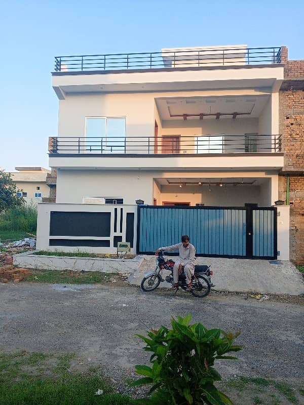 8 Marla Double Unit House Available. For Sale in Gulshan e Sehat E-18. In Block F Islamabad. 22