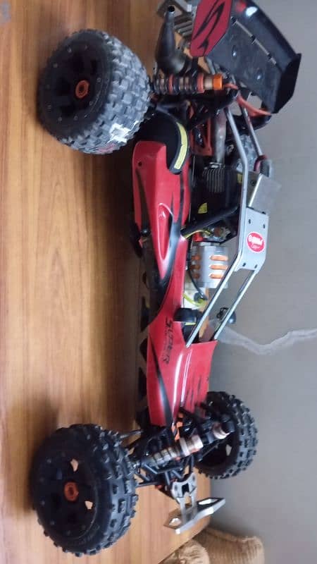 RC Baja 5 b Roven 1/5 petrol complete Saman remote battery 6