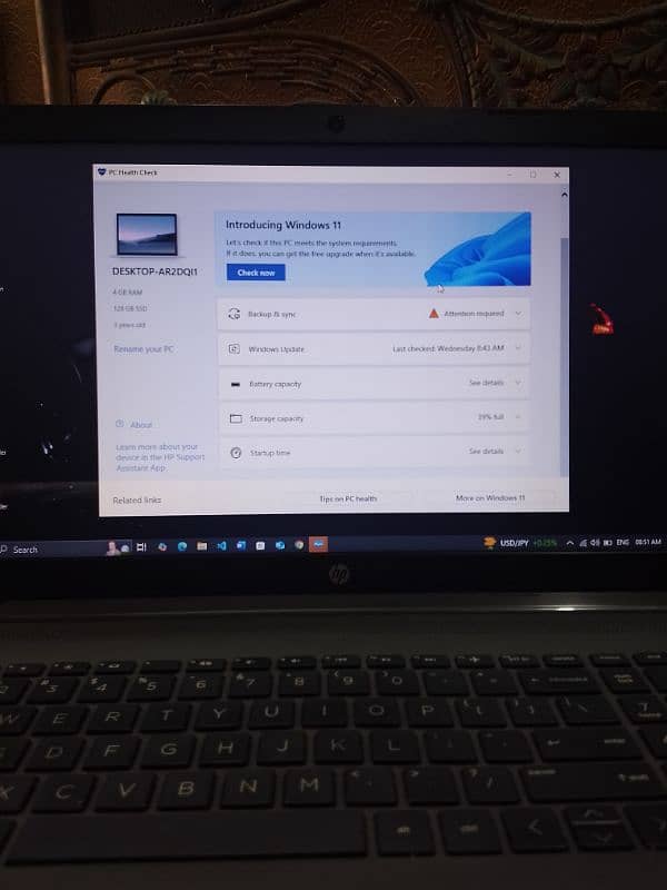 HP ProBook Core i3 7th Generation Laptop for Sale 3