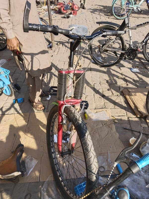 brand new 26 inch bicycle new li hai one week hua bilkul bi use ni hui 3