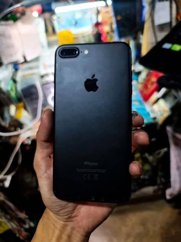 exchange/sale iPhone 7plus PTA approved 128 gb full box 0