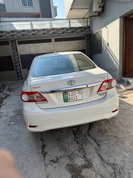 Toyota Corolla XLI 2011 phone no 03185749521 3