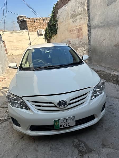 Toyota Corolla XLI 2011 phone no 03185749521 4