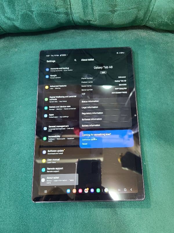 Samsung Tab A8 0