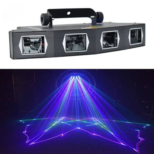 DJ LASER PARTY LIGHT (4HEAD) 2