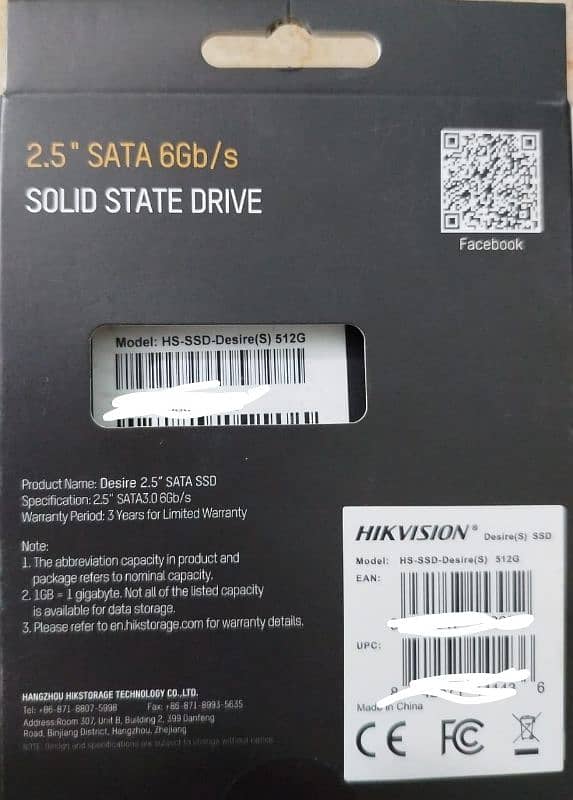 SSD 512 GB , Slightly 2 Month used . 1