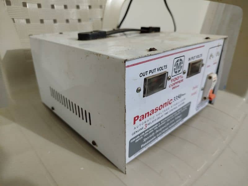 Panasonic Automatic Voltage Stabiliser 3350 Watts 1