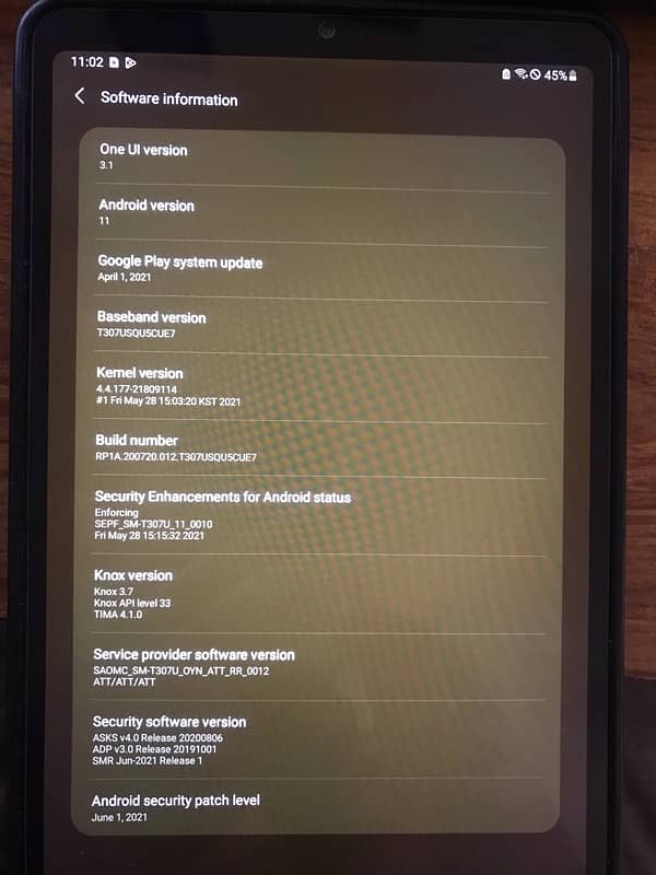 Samsung tab A8 8.4 inch 3