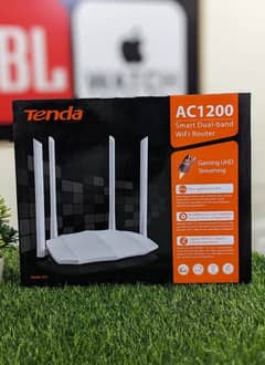 Tenda Ac1200 4K UHD GAMING N STREAMING WIFI ROUTER