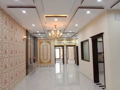 10 Marla Very Beautiful Spanish Brand New House For Sale Very Super Hot Location With 70ft Road AT Johar Town Lahore, A++ Construction