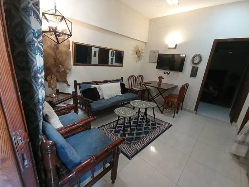 Fully Furnished Flat Like Home Available For Rent In DHA Phase 2 Islamabad. 2