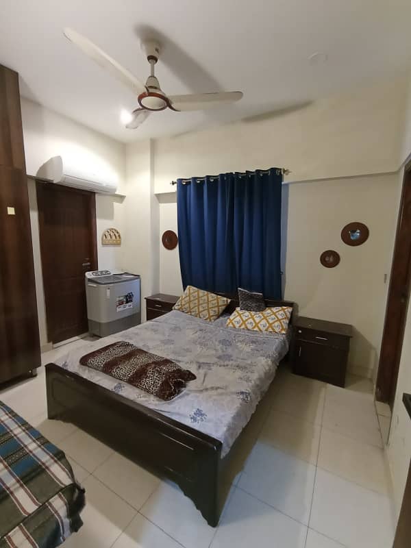 Fully Furnished Flat Like Home Available For Rent In DHA Phase 2 Islamabad. 9