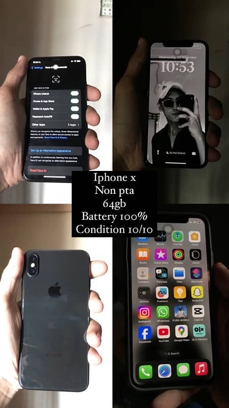 iphone X non pta 64gb 1