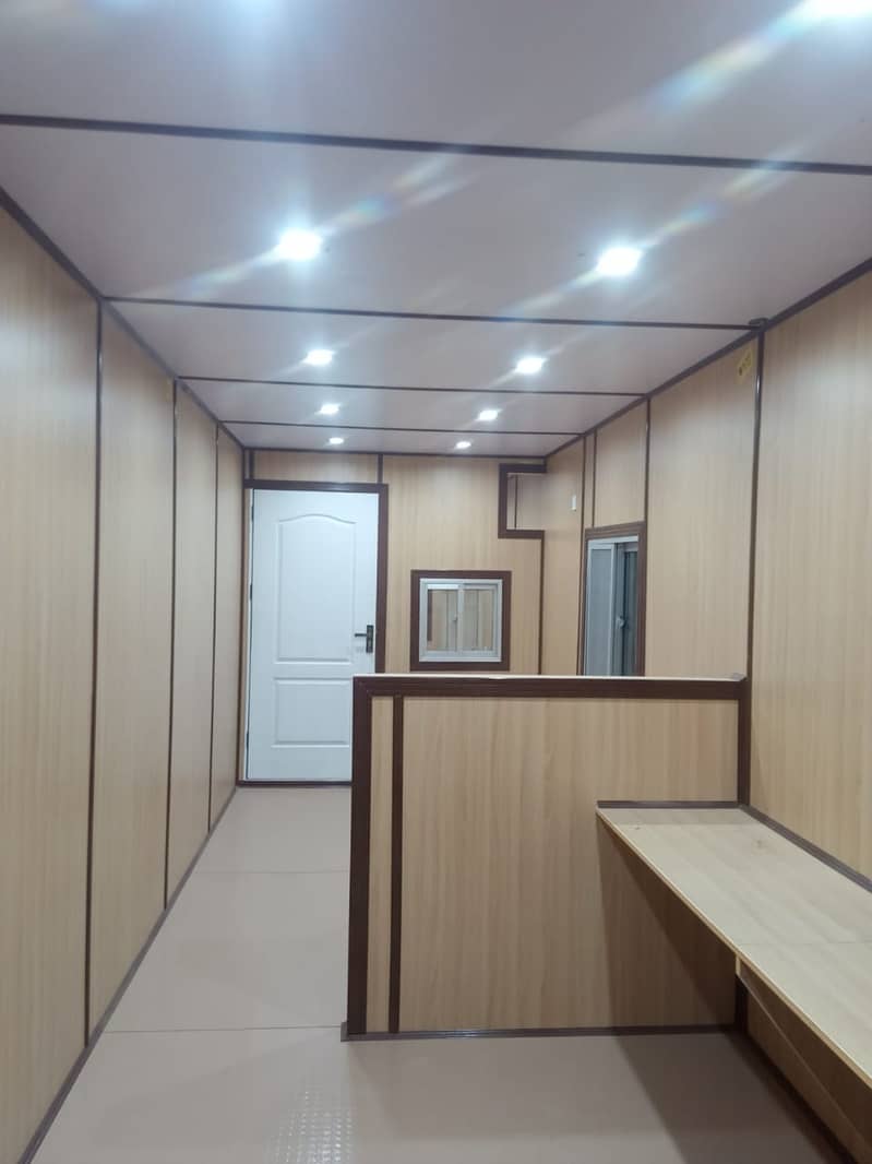 prefab triple story building site office container office portable cab 11