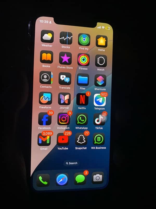 I phone xs GOLD 64GB (SCOM WORKING)  10/10 8