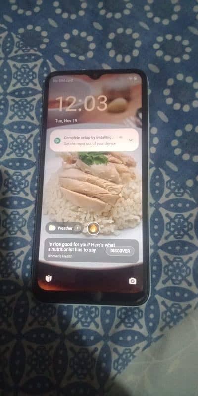 Redmi A1 plus white colour 5000mh batry dual sim fast cell 03035522909 7