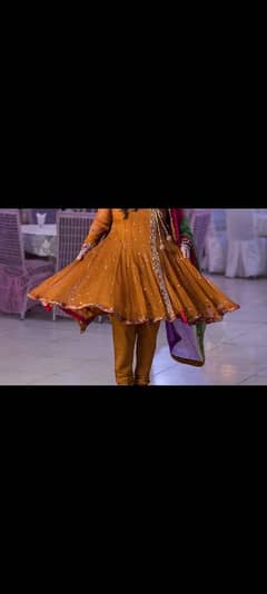 beautiful angrakha frock