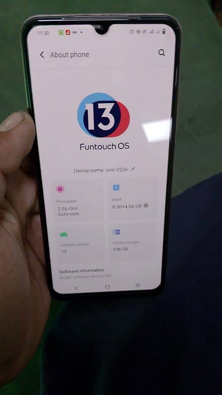 vivo v23e. . . urgent sale 1