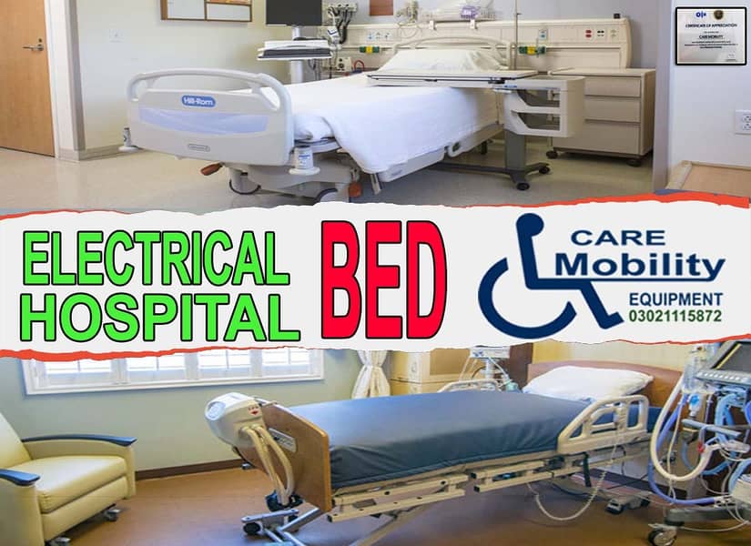 USA Imported Hospital Bed / Patient Bed / Medical Bed Electric Bed 4