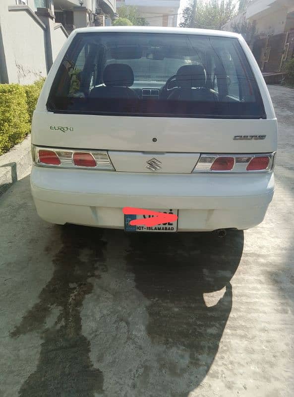 Suzuki Cultus VXR 2011 model. one piece paint 3