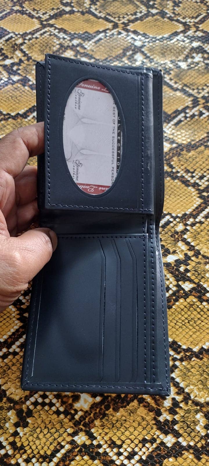 Original Leather Card Holder & Leather Wallet In Calf Skin 5